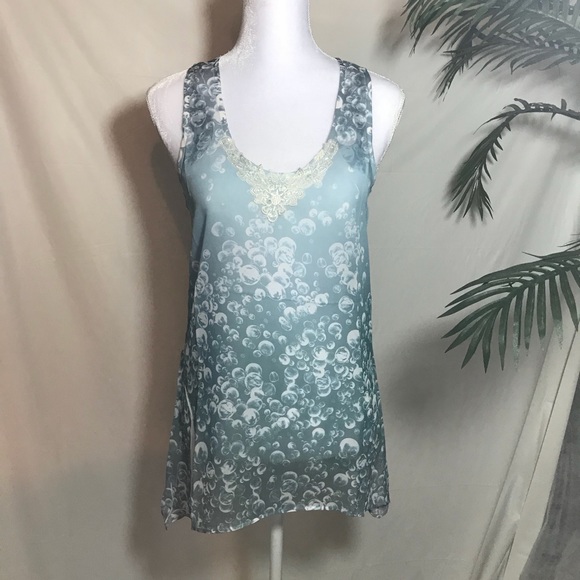 Studio Y by Maurices Tops - Maurices sheer tank with lace front ()